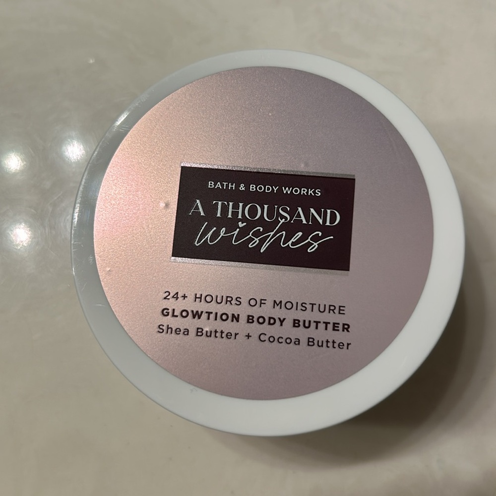 Bath and Body Works A Thousand Wishes Glowtion Body Butter - Picture 2 of 4